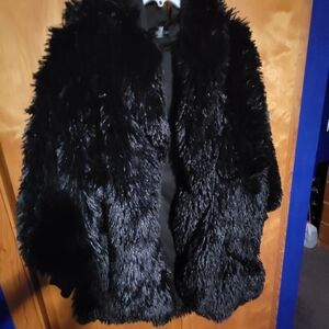 Foxblood hooded open front jacket size 3x / 4x